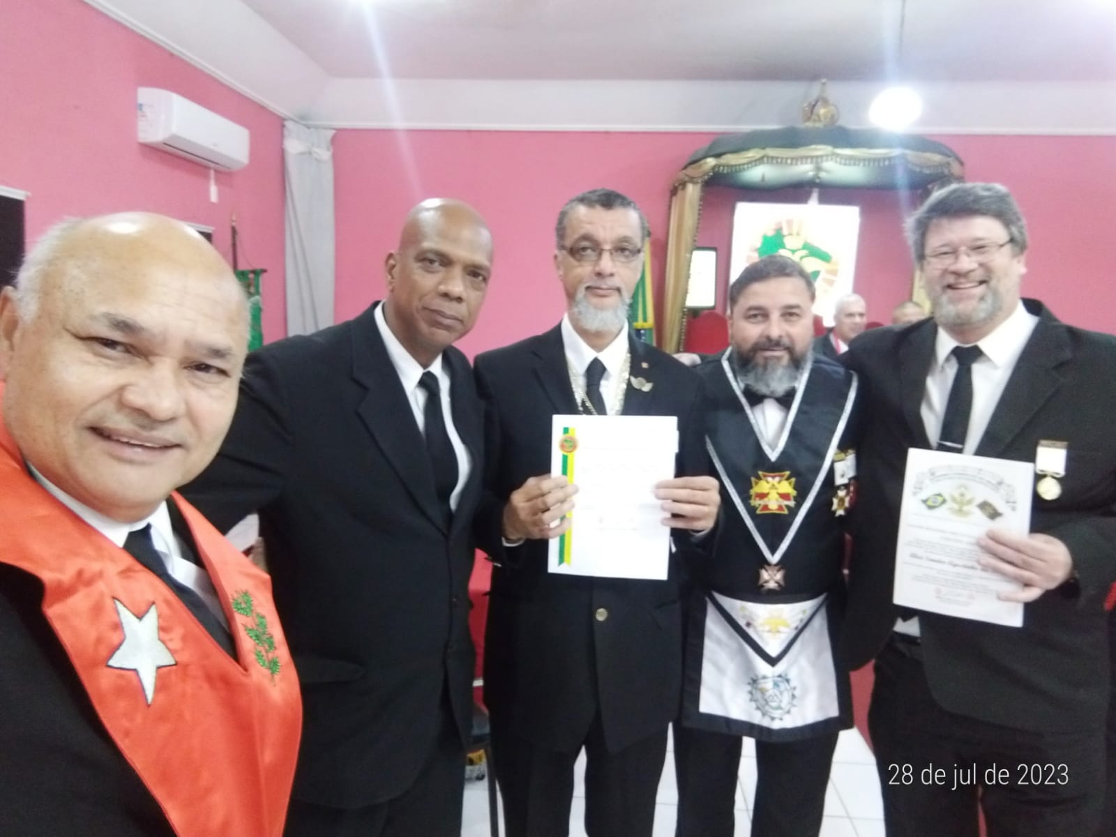 29/07/2023 - Momento da cerimonia