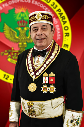 Irmão Antonio Carlos Barbosa Ramos Soberano Grande Comendador