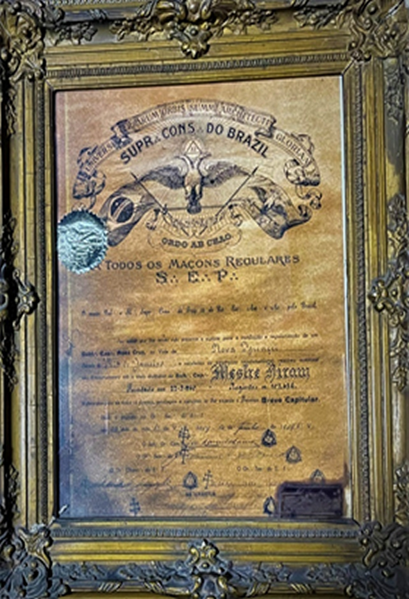 Carta Constitutiva Capítulo Rosa Cruz Mestre Hiram